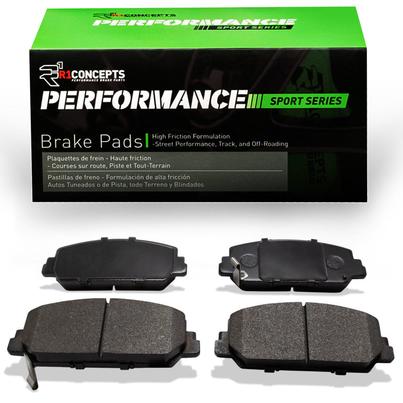 R1 13-22 Honda Accord Sedan Front Performance Sport Brake Pads