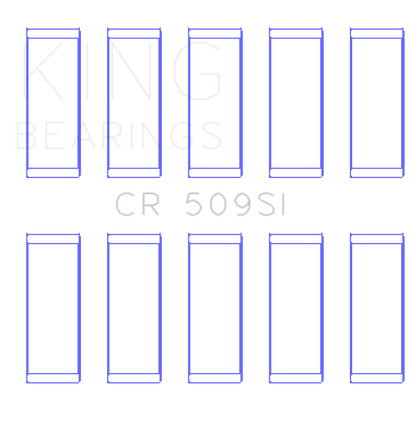 King Engine Bearings Volvo 850/S70/V70 Turbo 1984cc (Size STD) Connecting Rod Bearing Set (Set of 5)