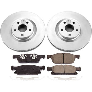 Power Stop 15-19 Ford Edge Front Z17 Evolution Geomet Coated Brake Kit