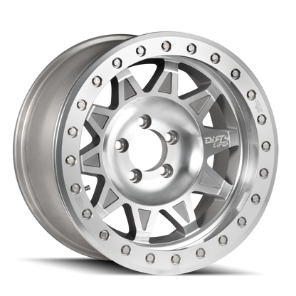 Dirty Life 9302 Roadkill Race 17x9 / 5x127 BP / -14mm Offset / 71.5mm Hub Machined Wheel - Beadlock
