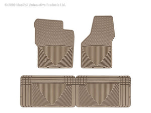 WT Rubber Mats - Front - Tan