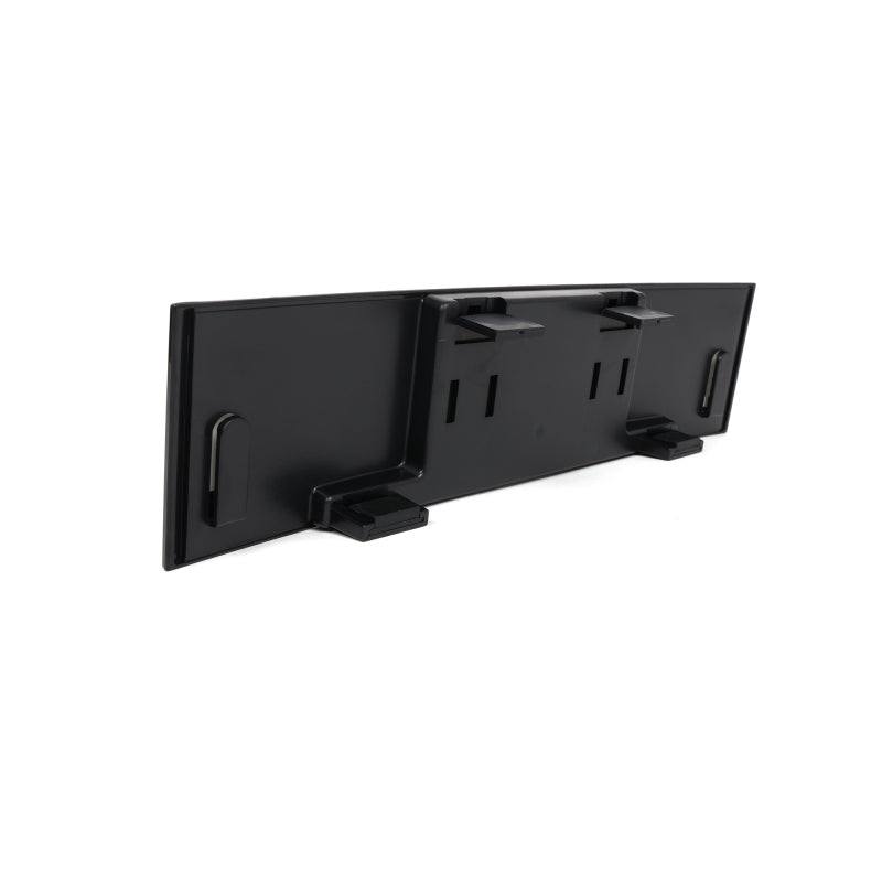 BLOX Racing 290mm Convex Mirror Black Frame No Tint