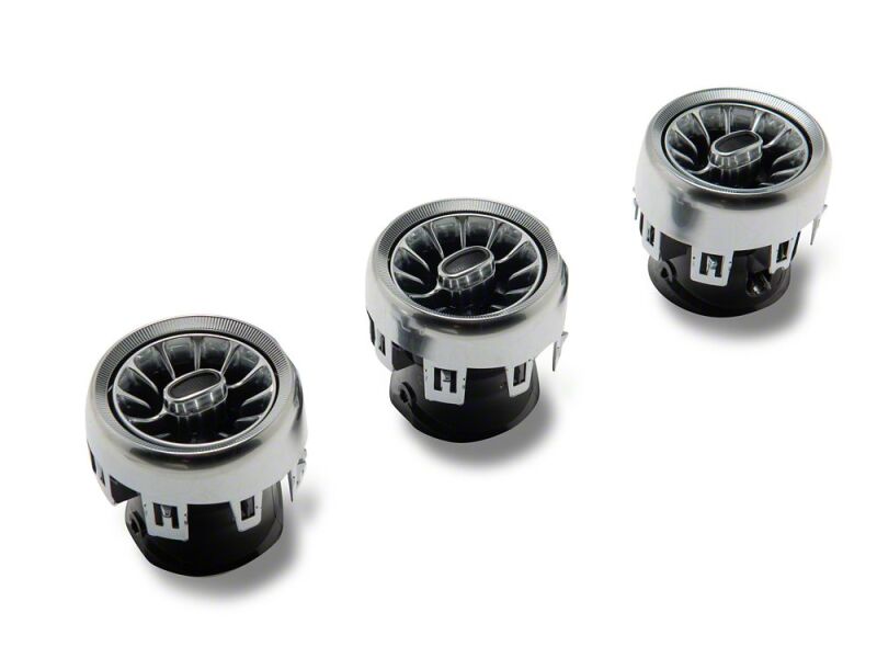 Raxiom 15-23 Ford Mustang Axial Series LED Color Changing Air Vent Outlets