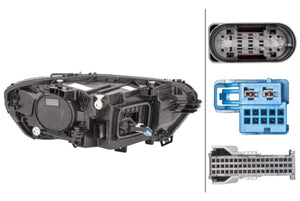 Hella 19 Mercedes-Benz Cla Headlamp Lh Led Dynamic