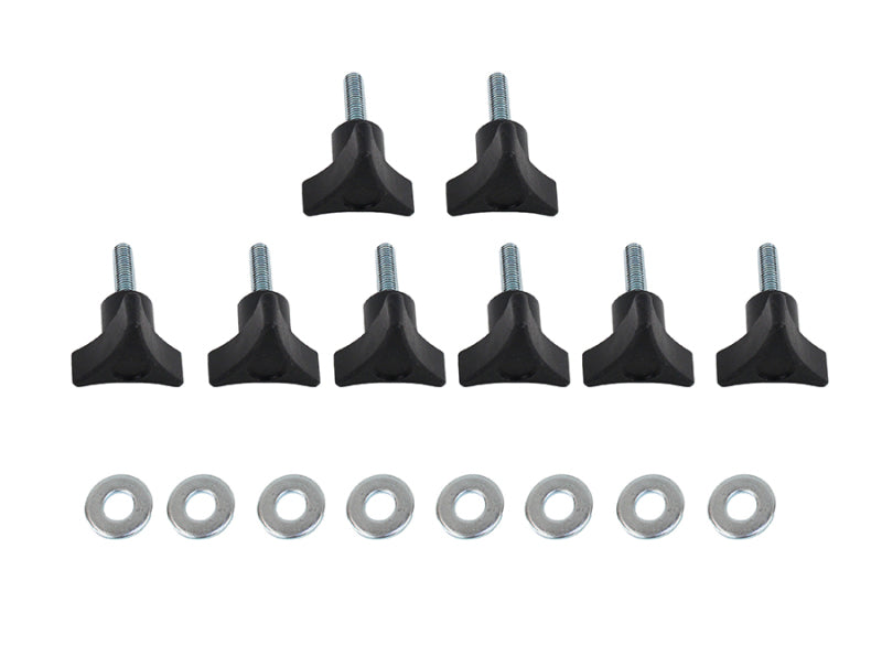 Kentrol 1997 Jeep Wrangler TJ-02 Hardtop Screws - Textured Black