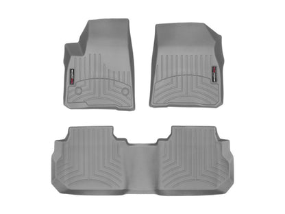 WeatherTech 17+ Cadillac XT5 Front and Rear FloorLiner - Grey