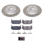 Power Stop 98-02 Mazda 626 Rear Semi-Coated Rotor Kit