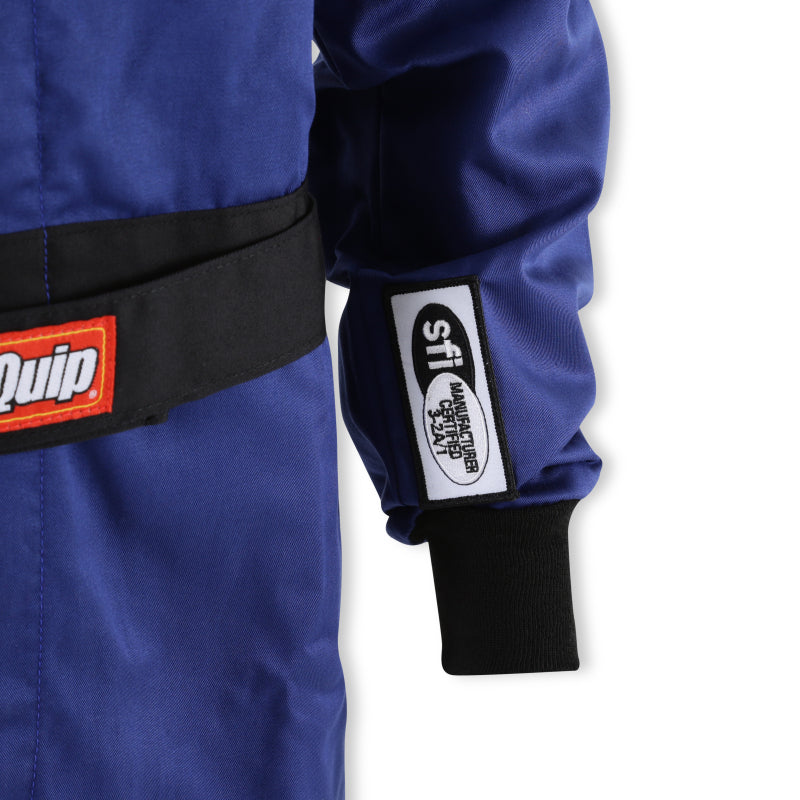 RaceQuip Blue SFI-5 Suit - Small
