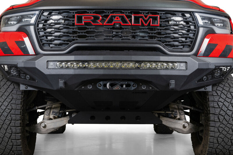 Addictive Desert Designs 2025 Ram RHO Stealth Fighter Front Bumper Winch Kit