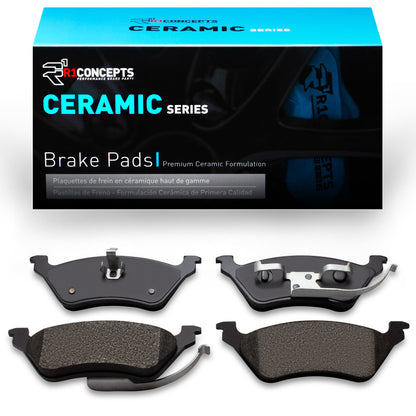 R1 01-07 Dodge Caravan Rear Ceramic Brake Pads