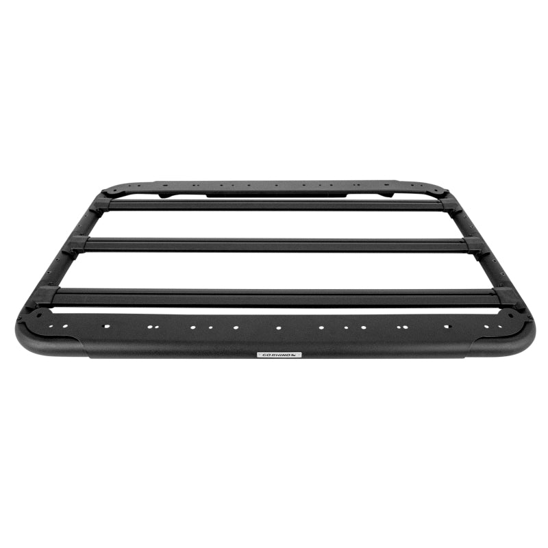 Go Rhino SRM 500 Flat Rack 35in. - Tex. Blk (Incl. Clamps - Mounts to Many Styles of Cross Bars)