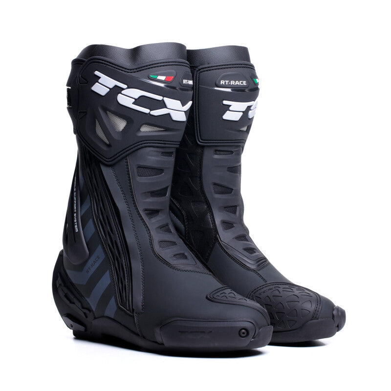 TCX RT-Race Boot Black/Dark-Grey Size - 44