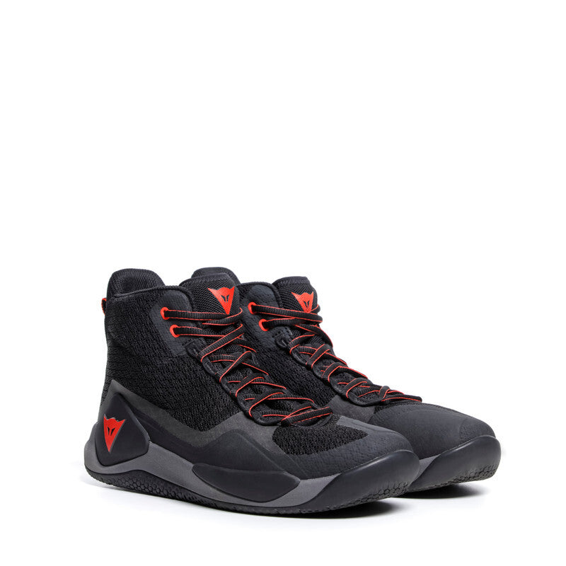 Dainese Atipica Air 2 Shoes Black/Red-Fluorescent Size - 47