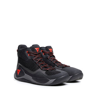 Dainese Atipica Air 2 Shoes Black/Red-Fluorescent Size - 47