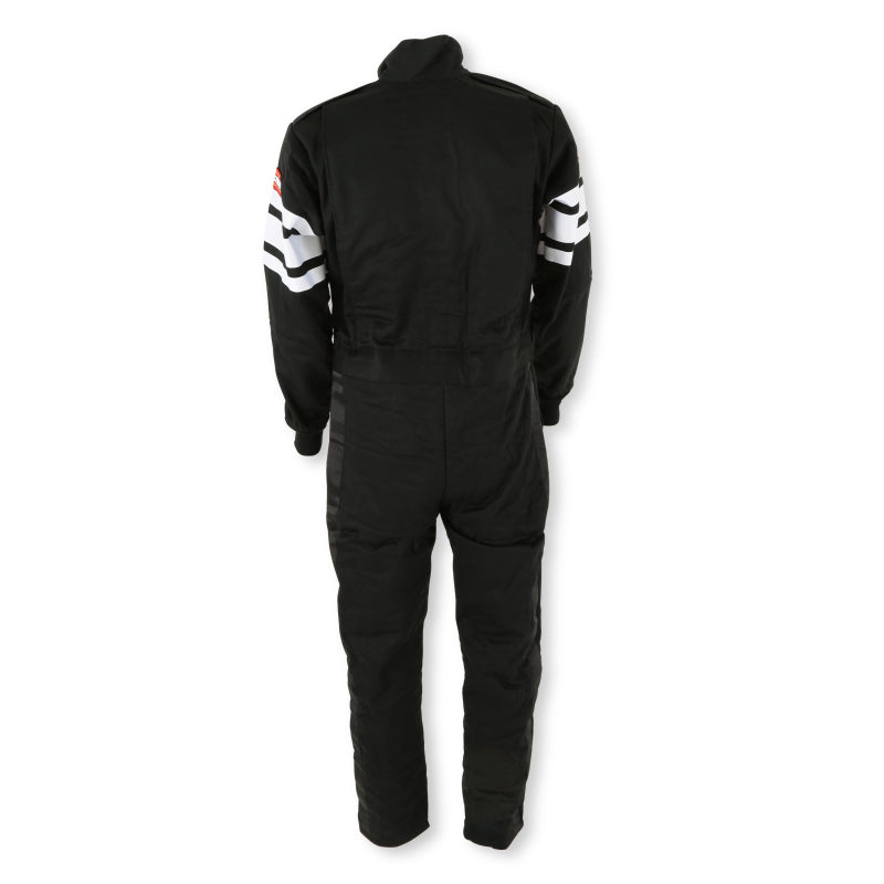 RaceQuip Black SFI-5 Suit - Medium Tall