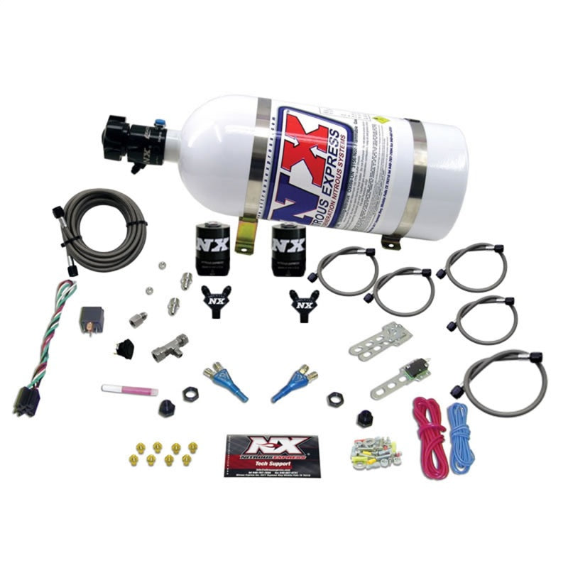 Nitrous Express GM TBI Nitrous Kit (50-125HP) w/10lb Bottle