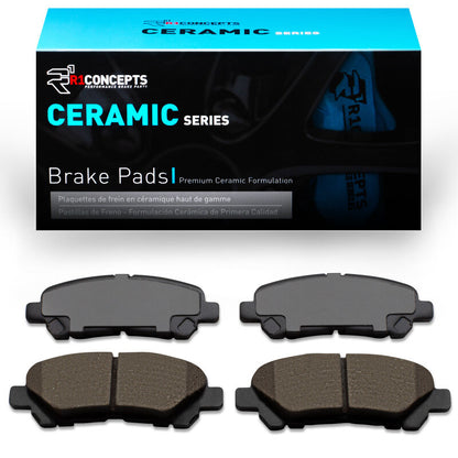 R1 08-13 Toyota Highlander Hybrid Rear Ceramic Brake Pads