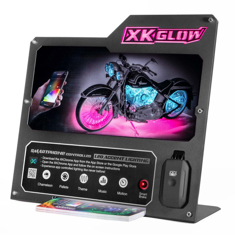 XK Glow 2nd Gen Metal Countertop Display (Harley Davidson)