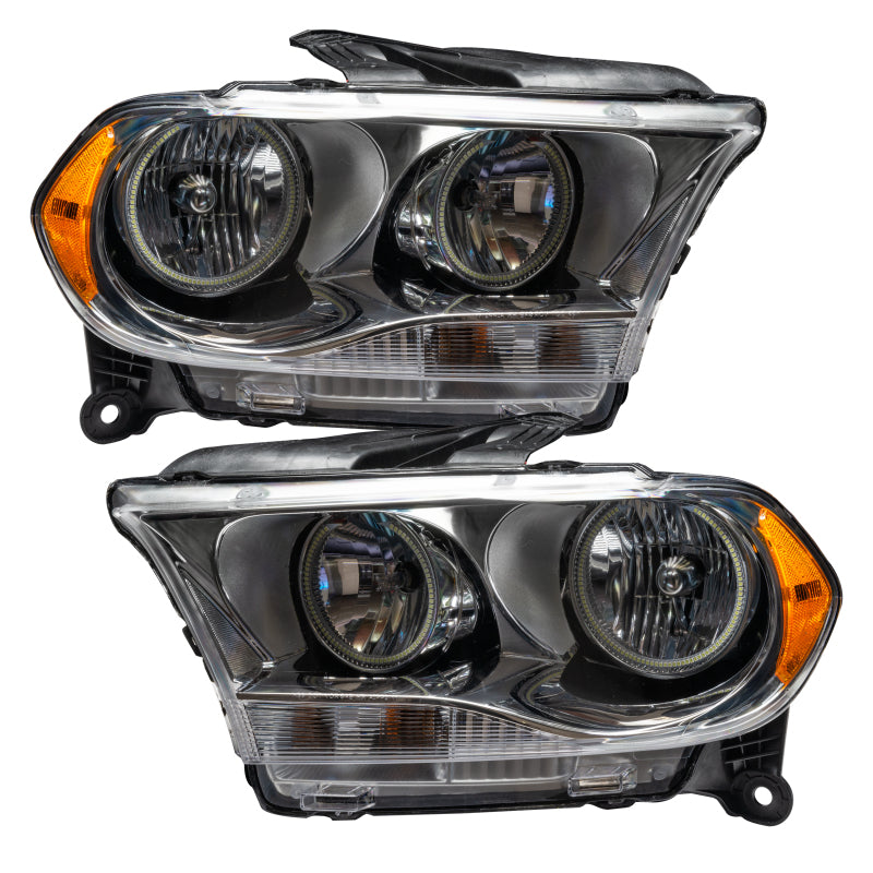 Oracle 11-13 Dodge Durango SMD HL Halogen - Chrome - ColorSHIFT w/o Controller