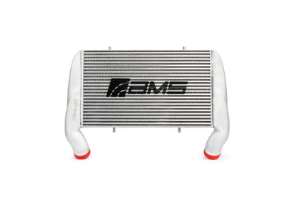 AMS Performance 2017+ Ford F150/Raptor 2.7L/3.5L EcoBoost High Mount Intercooler (Silver w/AMS Logo)