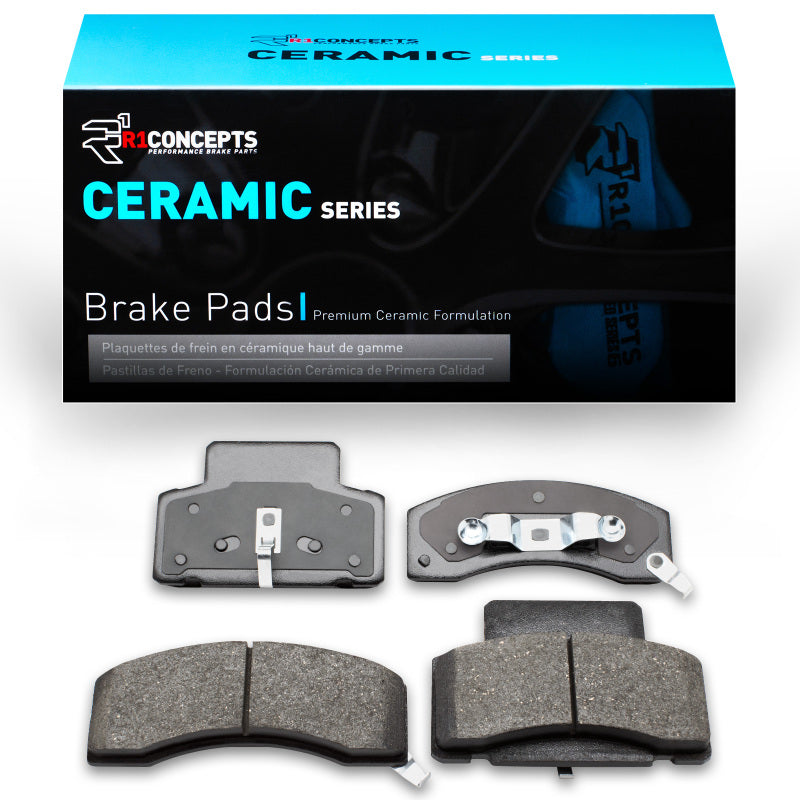 R1 90-02 GMC Savana 2500 Front Ceramic Brake Pads
