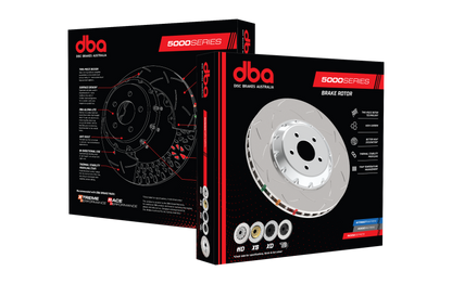 DBA 24-26 Ford Mustang Dark Horse (390mm Front Rotor) Front Slotted 5000 Series Ring