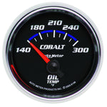 Autometer Cobalt 2 1/6in 140-300 Degree F Oil Temprature Gauge