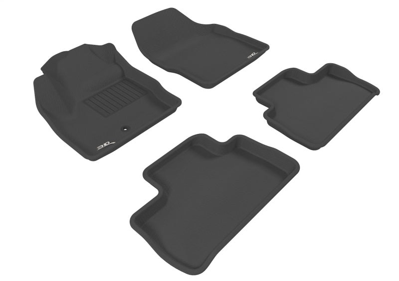 3D MAXpider 07-14 Land Rover LR2 Kagu Black Full Set