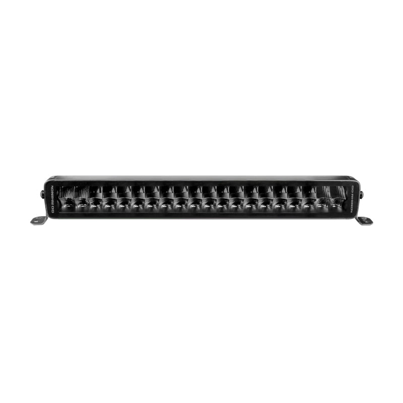 Go Rhino Xplor Blackout Series Dbl Row LED Light Bar (Side/Track Mount) 21.5in. - Blk