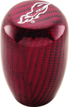 DragonFire Racing Shift Knob Short- Red Carbon Fiber