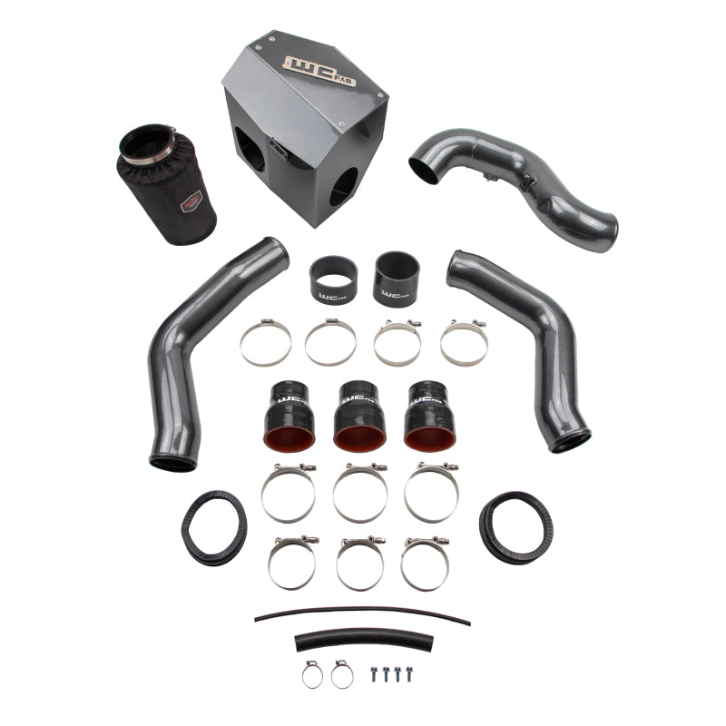 Wehrli 13-18 Cummins 6.7L Stage 2 High Flow Bundle Kit - WCFab Grey