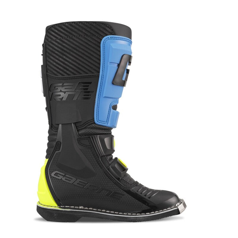 Gaerne GXJ Boot Black/Blue/Fluorescent Yellow Size - Youth 1