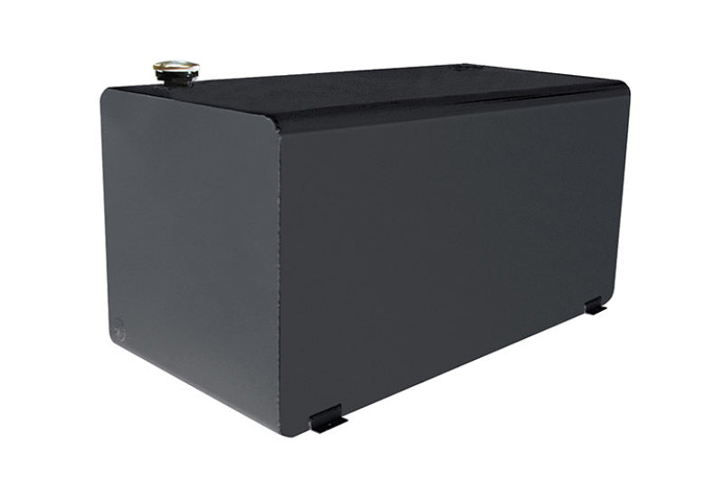 Dee Zee Universal Tanks - Auxiliary Short Rectangle Black Steel