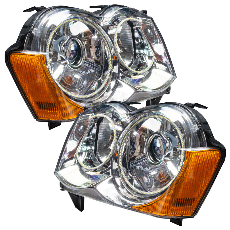 Oracle 08-10 Jeep Grand Cherokee SMD HL - HID - ColorSHIFT w/o Controller