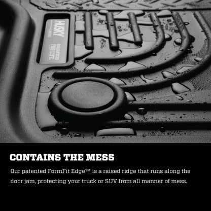 Husky Liners 19-22 Lexus UX200/2025 UX300H Weatherbeater Front & 2nd Seat Floorliner (3pc Set) - Blk