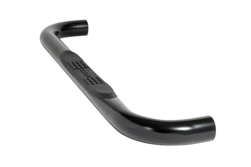 Dee Zee 14-19 Chevrolet Silverado Tubes - 3In Round Black Steel RegCab