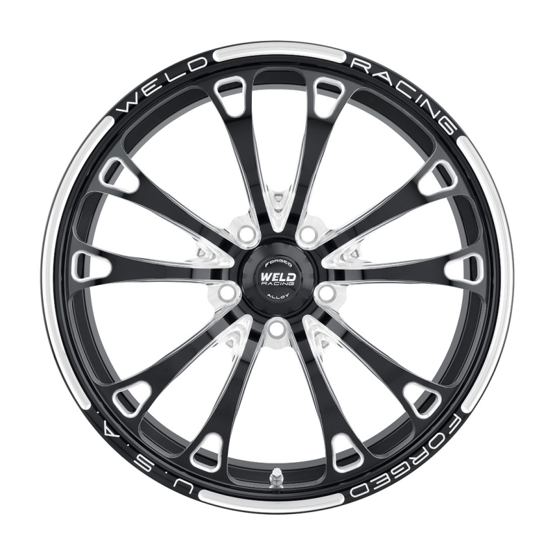 Weld V-Series 18x6 / 5x115 BP / 2.7in. BS Polished Wheel - Non-Beadlock