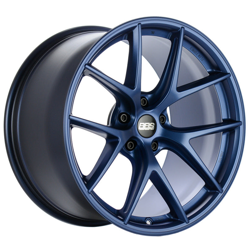 BBS Unlimited CI-R 19x8 ET46 (Face 1) Satin Indigo Blue Wheel