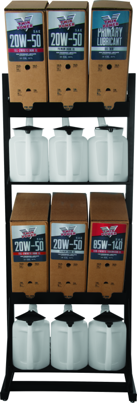 Twin Power Rack for 6 Gallon Bag-In-Box