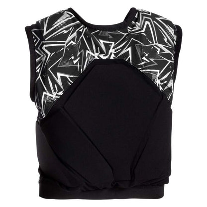 Sparco Vest SJ Pro K-3 MED - BLK/WHT