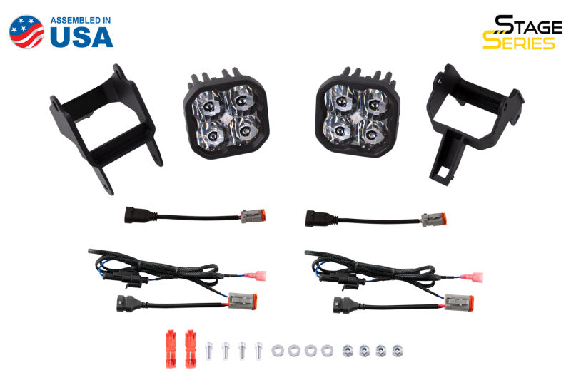 Diode Dynamics SS3 Max Type SDX Kit ABL - White SAE Fog