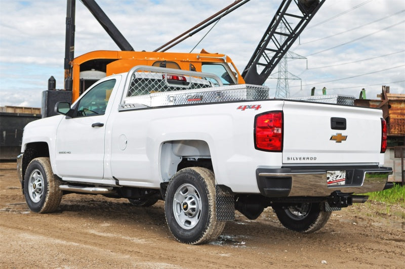 Dee Zee 15-23 Chevrolet Colorado Cargo Management Cab Rack - Silver Mesh