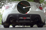 Rally Armor 13-17 Subaru BRZ/Toyota FR-S Black UR Mud Flap w/Blue Logo