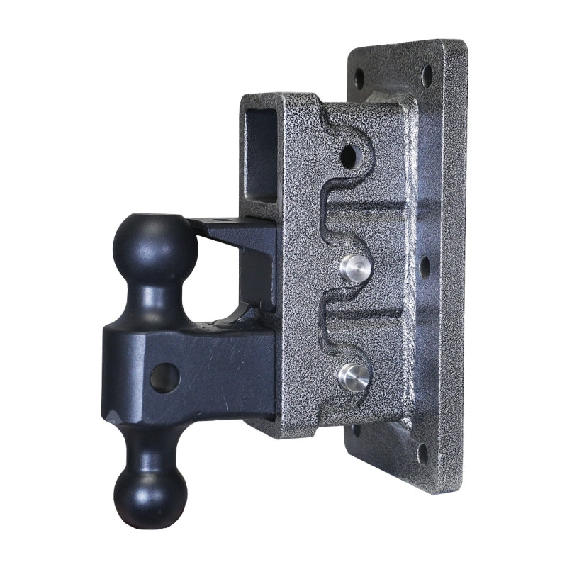 Gen-Y Mega Duty 2.5in Bolt-On 6in Drop 3K TW 21K Hitch w/GH-061 Dual-Ball/GH-062 Pintle Lock