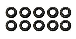 Moroso 5/16in-24 12 Point Black Oxide Flange Nut  - 10 Pack