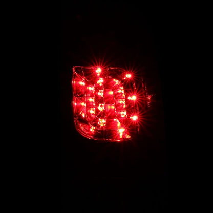 Raxiom 97-03 Ford F-150 Styleside LED Tail Lights- Black Housing- Red/Clear Lens