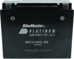 BikeMaster AGM Battery - MS12-24HL-BS