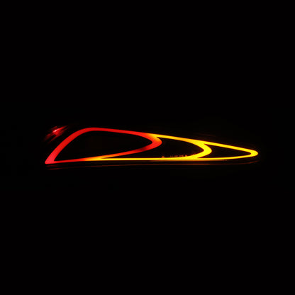 AlphaRex 20-24 Toyota Supra LUXX-Series FT-1 Style LED Tail Lights Black