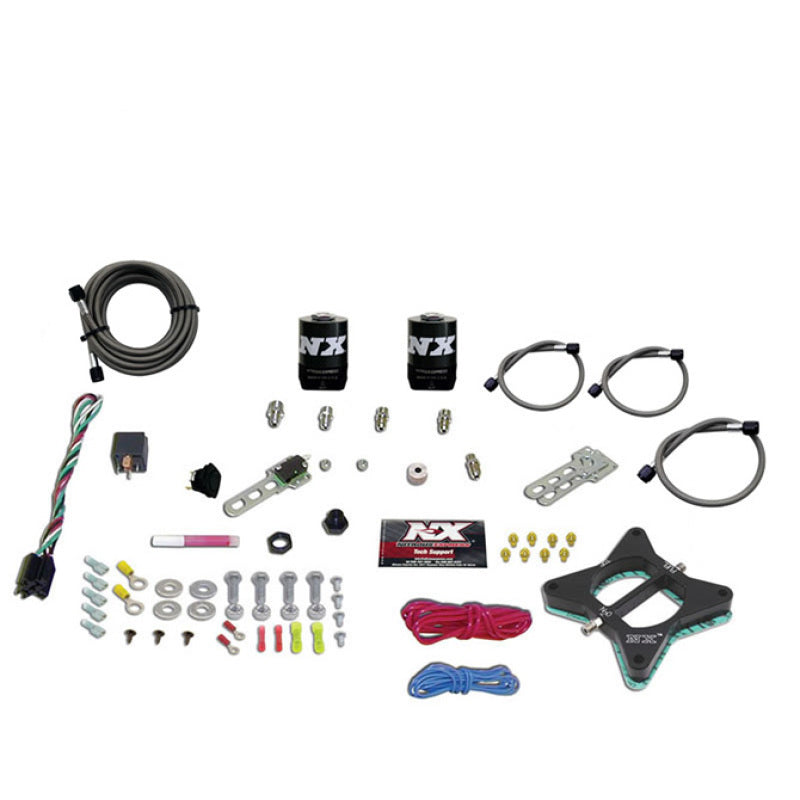 Nitrous Express 96-04 Ford Mustang 4.6L 2 Valve Nitrous Plate Kit (50-150HP) w/o Bottle