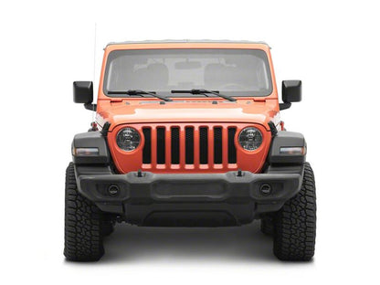 Raxiom 18-26 Jeep Wrangler JL LED Fog Lights with Amber Turn Signal
